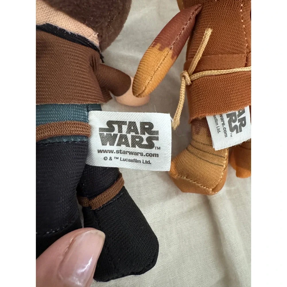 Star Wars Scenez Seven20 Mini Plush Lot of 4 Han Solo R2D2 Mon Calamari Ithorian